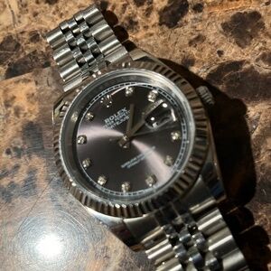 Stainless steel datejust Rolex 36mm